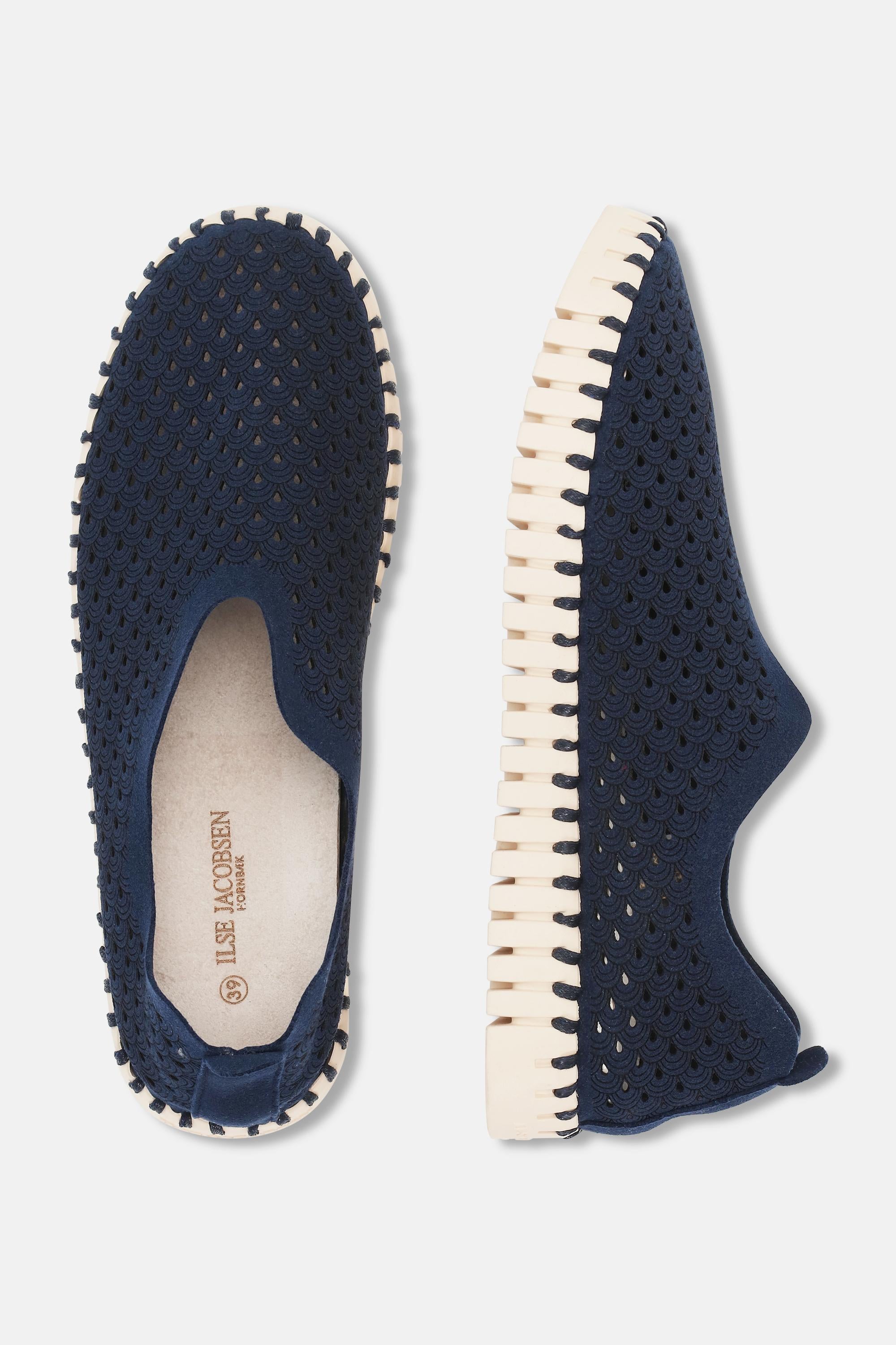 Tulip Slipper - Dark Indigo